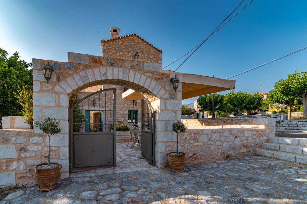 Olea Hotel Pírgos Dhiroú Buitenkant foto