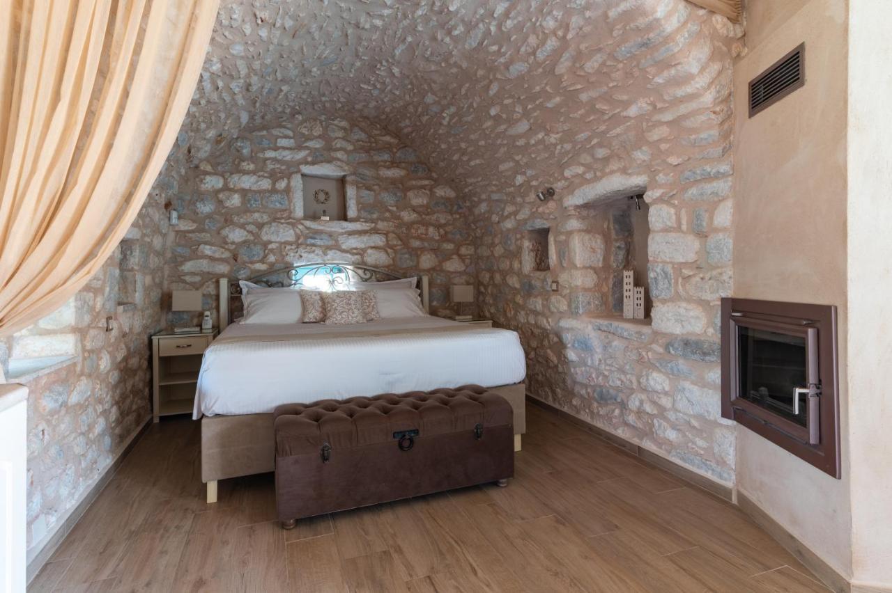 Olea Hotel Pírgos Dhiroú Buitenkant foto