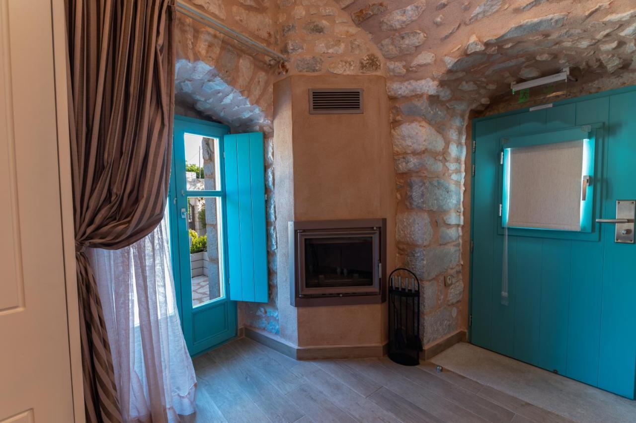 Olea Hotel Pírgos Dhiroú Buitenkant foto